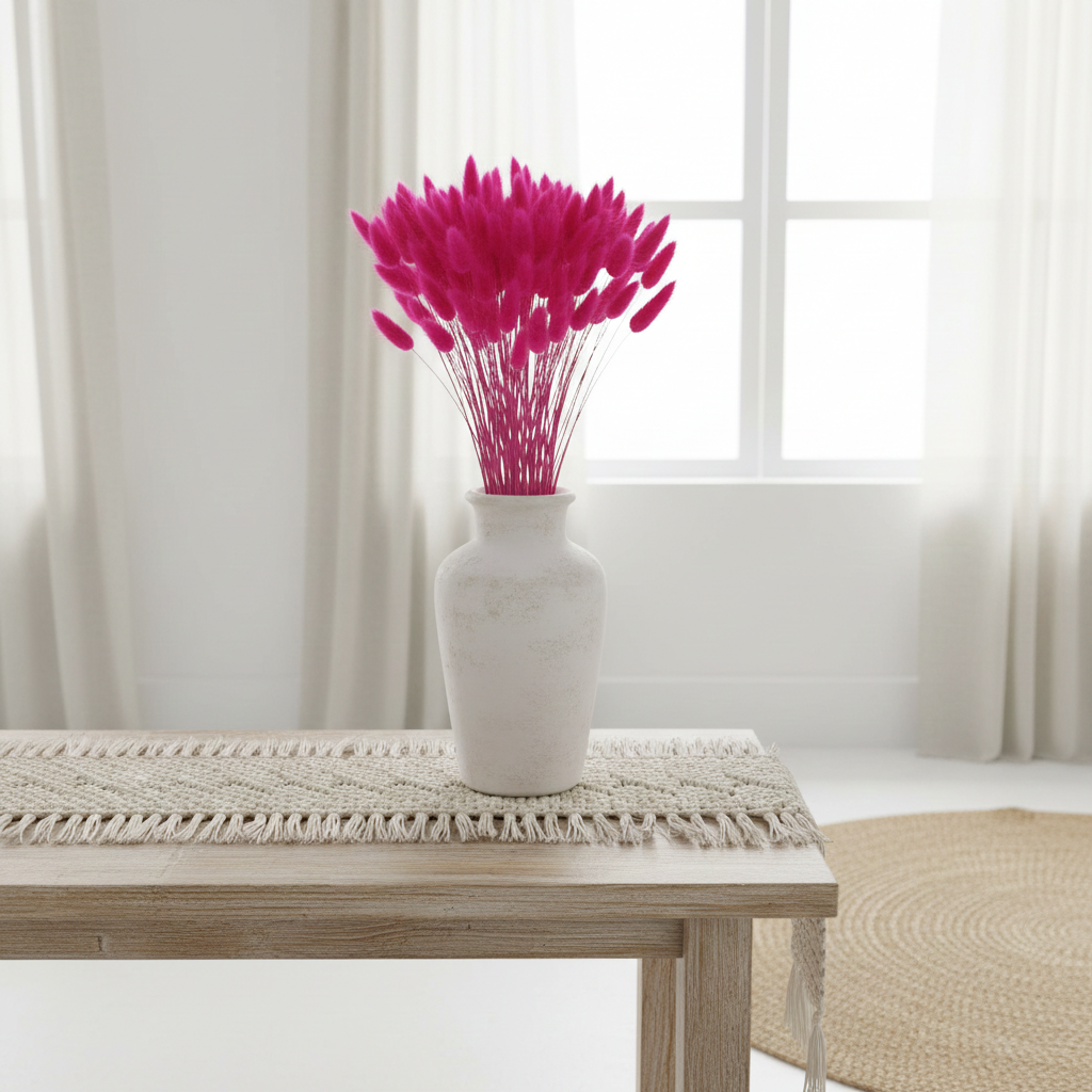 Lagurus sušený – tmavě růžová